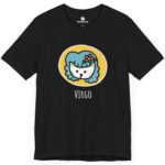 Virgo Zodiac Cat T-shirt