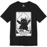 The Devil Tarot Cat T-shirt