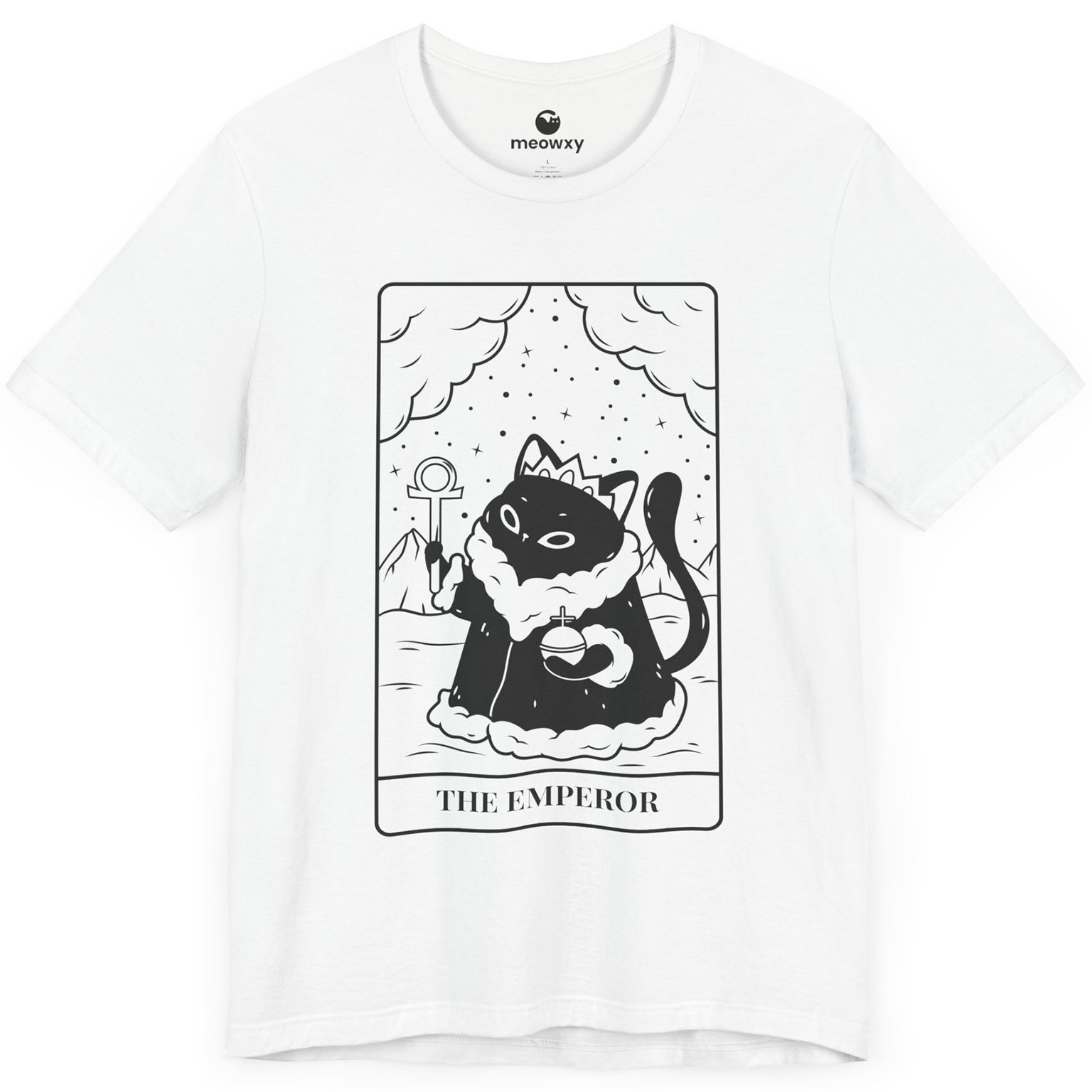 The Emperor Tarot Cat T-shirt - Image 4