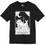 The Hierophant Tarot Cat T-shirt