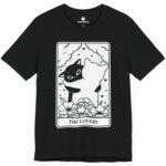 The Lovers Tarot Cat T-shirt