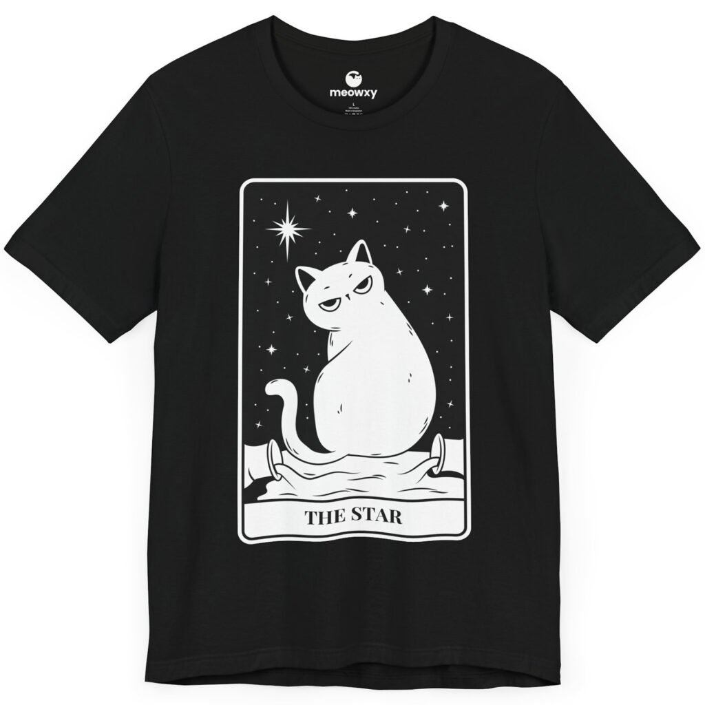 The Star Tarot Cat T-shirt