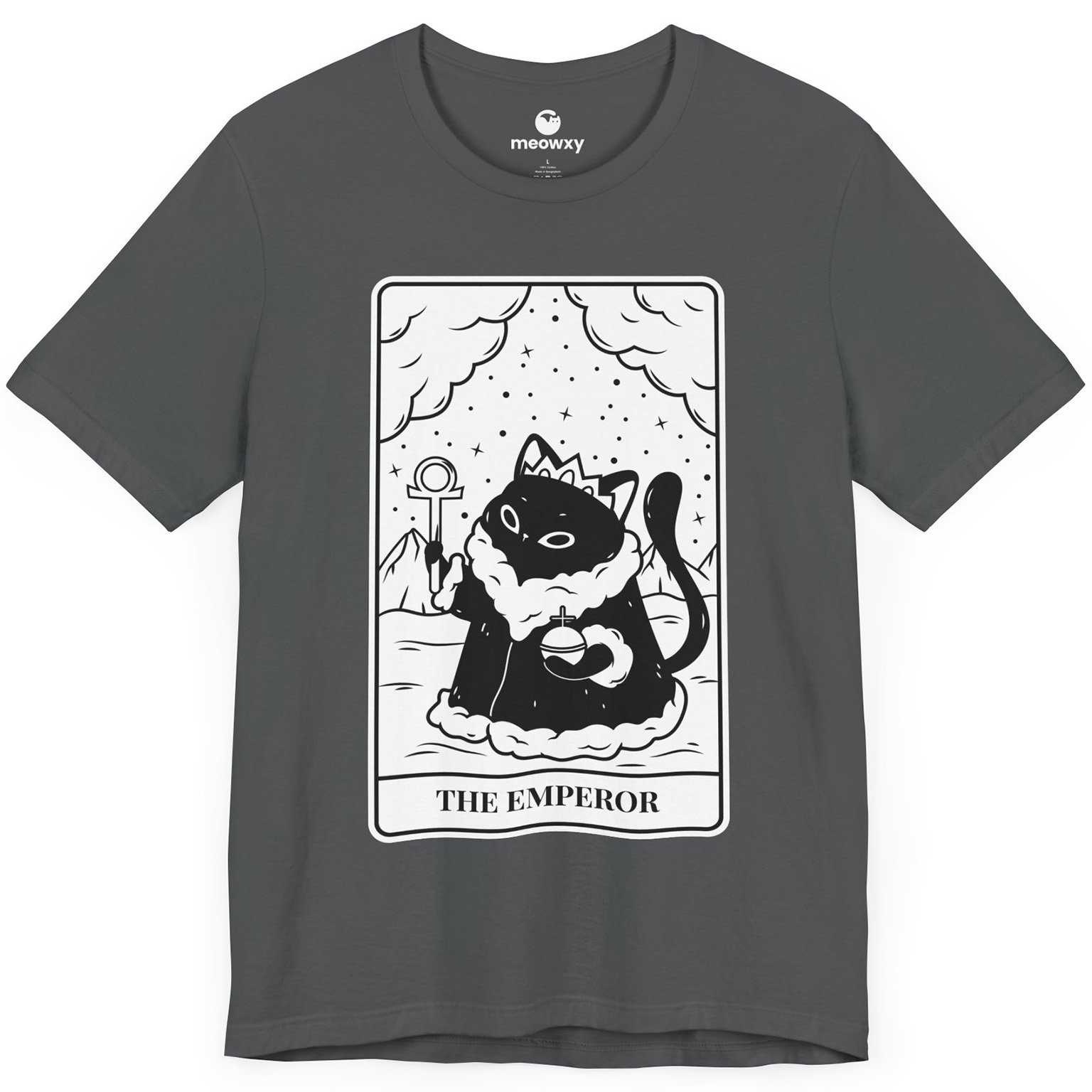 The Emperor Tarot Cat T-shirt - Image 3